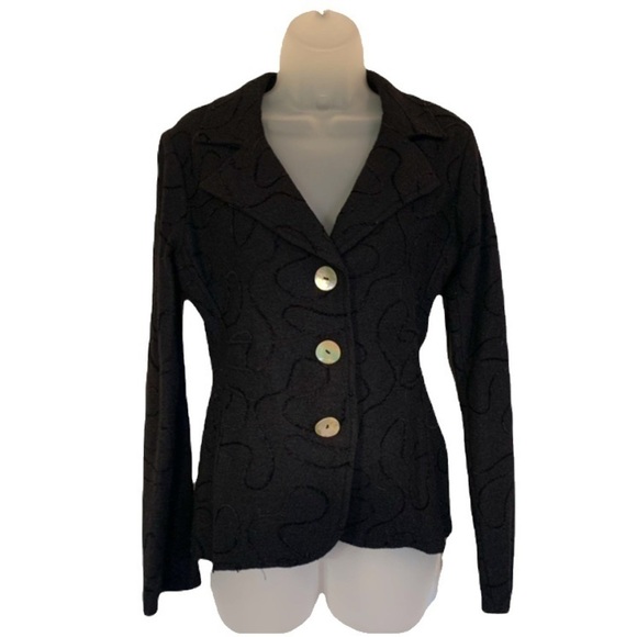 Vivian Shyu Women's Long Sleeve Blazer Jacket by Toronto Base Designer Size: S/P - Picture 7 of 8